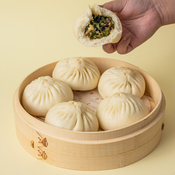 Shiitake Vegetable Buns (Baozi) - Image 4