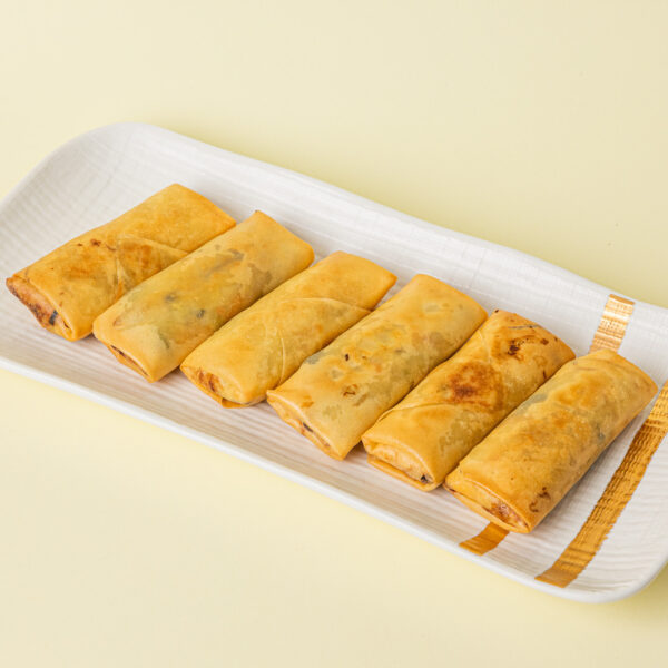 Crispy Vegetable and Pork Spring Rolls - Image 4