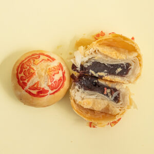 Flaky Sweet Mooncake - Red Bean